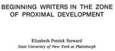 Beginning Writers in the Zone of Proximal Development(English, Paperback, Steward Elizabeth Petri)