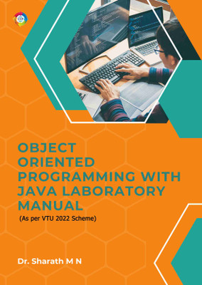 Object Oriented Programming with Java Laboratory Manual(Paperback, Dr. Sharath M. N)