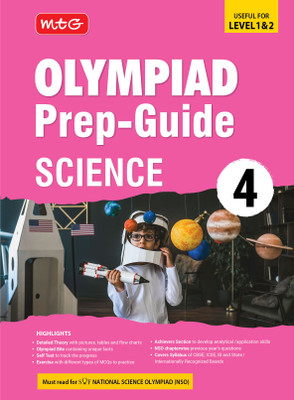 MTG Olympiad Prep-Guide Class 4 Science (NSO) - Detailed Theory, Self Test with NSO Chapterwise Previous Year Question Paper For SOF 2024-25 Exam(English, Paperback, MTG Editorial Board)
