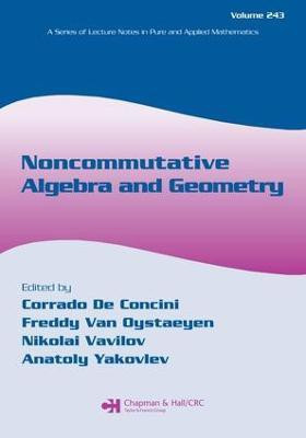 Noncommutative Algebra and Geometry(English, Electronic book text, unknown)