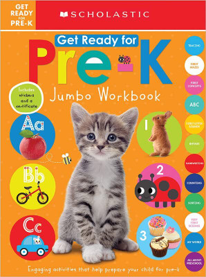 Get Ready for Pre-K Jumbo Workbook: Scholastic Early Learners (Jumbo Workbook)(English, Paperback, Scholastic)