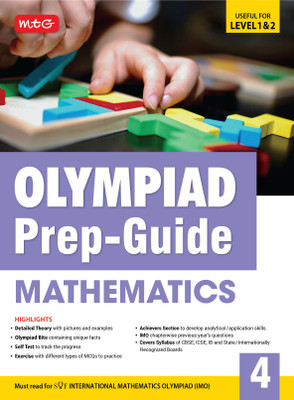 MTG Olympiad Prep-Guide Class 4 Mathematics (IMO) - Detailed Theory, Self Test with IMO Chapterwise Previous Year Question Paper For SOF 2024-25 Exam(Paperback, MTG Editorial Board)