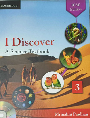 I DISCOVER A SCIENCE TEXTBOOK CLASS 3(kolkata, CAMBRIDGE UNIVERSITY)