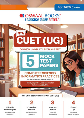 Nta Cuet (Ug) 10 Mock Test Papers Computer Science/Informatics Practic(English, Paperback, unknown)