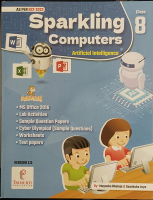 Sparkling Computers Artificial intelligence Class 8 Ver.2.0(Paperback, Trimurti Publication)