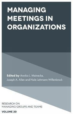 Managing Meetings in Organizations(English, Hardcover, unknown)