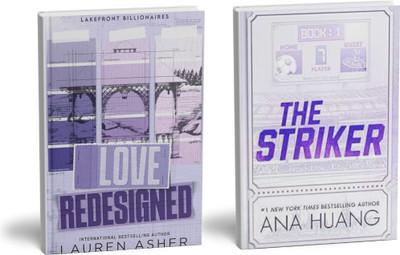 THE STRIKER + LOVE REDESIGNED | 2 BOOKS COMBO | PAPERBACK |ENGLISH(Paperback, LAUREN ASHER, ANA HUANG)