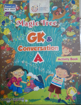 Magic gk &conversation a activity book(Indiannica Learning private limited, Sudha gemini)