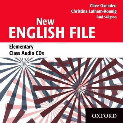 New English File: Elementary: Class Audio CDs (3)(English, CD-Audio, Oxenden Clive)
