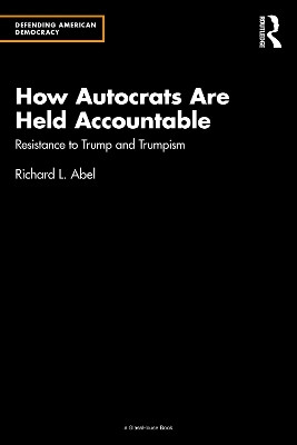How Autocrats Are Held Accountable(English, Paperback, Abel Richard L.)