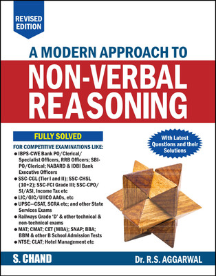A Modern Approach to Non-Verbal Reasoning  - Includes Latest Questions and their Solutions(English, Paperback, Aggarwal R.S.)
