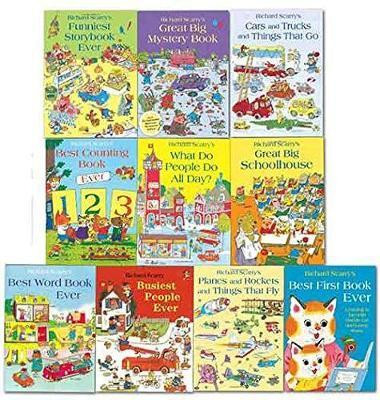 Richard Scarrys Best Collection Ever! - 10-book collection(English, Multiple copy pack, Scarry Richard)