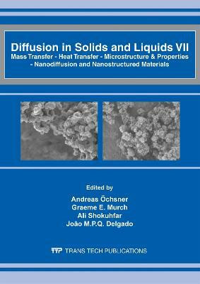 Diffusion in Solids and Liquids VII(English, Paperback, unknown)