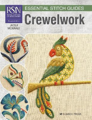 RSN Essential Stitch Guides: Crewelwork(English, Paperback, McDonald Jacqui)