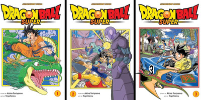 COLOURED Dragon Ball Super combo vol. 1 to 3. + 3 free card.(Paperback, Akira Toriiyama)