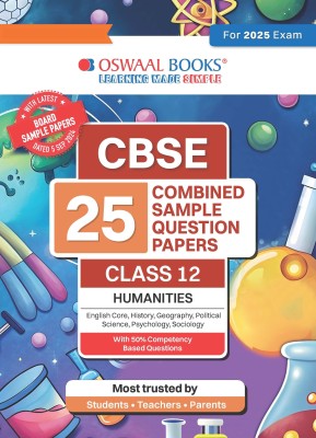 Oswaal Cbse 25 Humanities Stream Combined Sample Question Papers Class 12(English, Paperback, unknown)