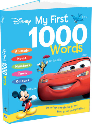 Disney My First 1000 Words(English, Hardcover, unknown)