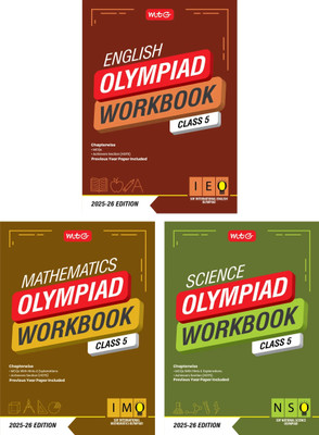 MTG Class-5 NSO-IMO-IEO (Science, Mathematics & English) Olympiad Workbook Combo (Set of 3 Books) | MCQs, & Achievers Section - SOF Olympiad Books For 2025-26 Exam(Paperback, MAHABIR SINGH, ANIL AHLAWAT, ZARRIN ALI KHAN)