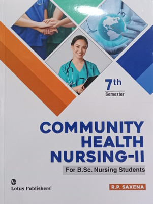 Community Health Nursing-II for B.Sc. Nursing Students _semester-VII(English, Hardcover, unknown)