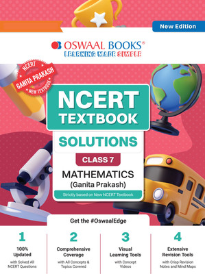 Oswaal NCERT Textbook Solutions Mathematics (Ganita Prakash) Class 7(Paperback, Oswaal Editorial Board)