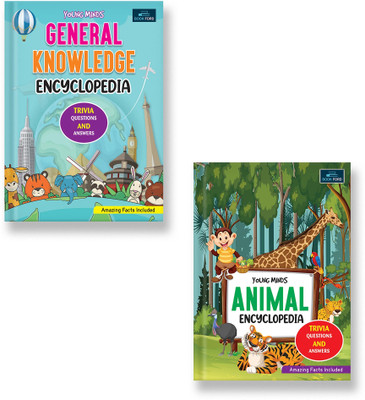 Young Minds Encyclopedia Set - Animals & General Knowledge - 2 Books for Curious Kids(Paperback, BOOKFORD PUBLICATIONS PVT. LTD.)