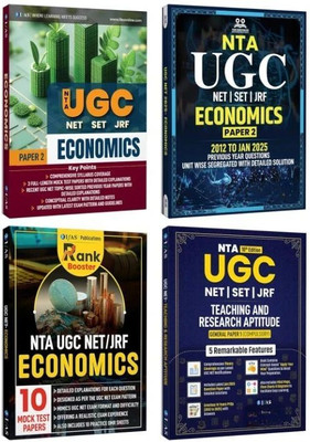 UGC NET Economics  - Paper 2 PYQ, Mock Test and Paper 1 Books 2025 | Best Seller Previous Year Question Paper PYQ Books for NTA UGC NET/JRF and SET Economics Examinations (Paper 1 & Paper 2) in India | Complete Package Previous Year Solved Papers, Complete Theory with Fundamental Concepts, Mock Test