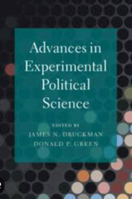 Advances in Experimental Political Science(English, Electronic book text, unknown)