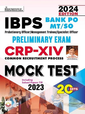 IBPS Bank PO & MT/SO Preliminary Exam CRP 16 Mock Test Including Solved Papers (English Medium)(5048)(English, Hardcover, unknown)