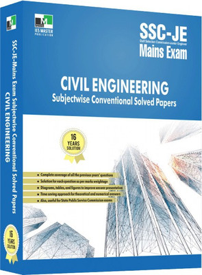 Ssc-Je 2022 Mains Civil Engineering Subjectwise Conventional Solved Papers(Paperback, IES Master Team)