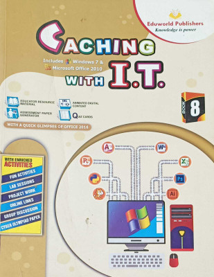 CACHING WITH I.T.CLASS 8(kolkata, EDUWORLD PUBLISHERS)