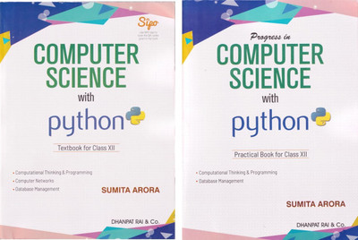 Progress In Computer Science With Python Textbook & Practical Book For Class 12(Paperback, SUMITA ARORA)