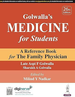 Golwalla's Medicine for Students(English, Paperback, Golwalla Aspi F)