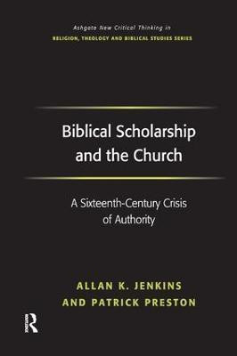 Biblical Scholarship and the Church(English, Paperback, Jenkins Allan K.)