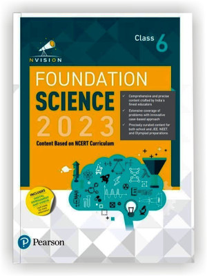 Nvision Foundation Science Class 6, Based on NCERT Curriculum 2023, Includes Digital Assessment & Video - Pearson(Paperback, Prashant Jain, Nisha Gautam)
