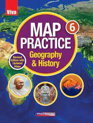 VIVA MAP PRACTICE GEOGRAPHY & HISTORY -6(Paperback, PANAL OF AUTHOR)