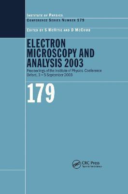 Electron Microscopy and Analysis 2003(English, Paperback, unknown)