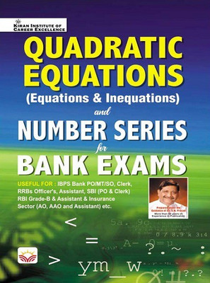 Quadratic Equations (Equations & Inequations) and Number Series for Bank Exam (English Medium) (3936)(Paperback, Think Tank of Kiran Institute of Career Excellence, KICX)