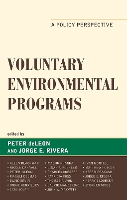 Voluntary Environmental Programs(English, Hardcover, unknown)