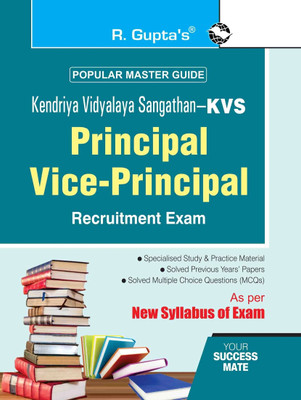 KVS: Principal & Vice-Principal Recruitment Exam Guide(English, Paperback, RPH Editorial Board)