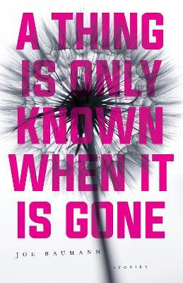 A Thing Is Only Known When It Is Gone(English, Paperback, Baumann Joe)