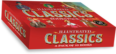 Illustrated Classics Story Books Pack-Set of 10 Abridged Classic Stories for Kids Ages 8-15(English, Hardcover, unknown)
