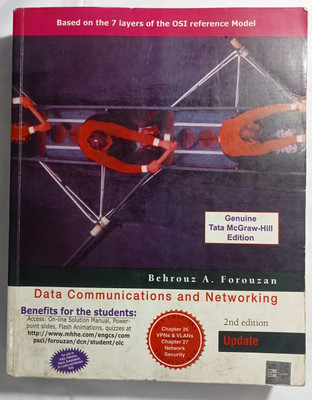 DATA COMMUNICATION AND NETWORKING BASED ON THE 7 LAYERS OF THE OSI REFERENCE MODEL(Paperback, BEHROUZ A. Forouzan)