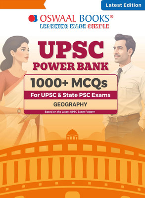 Oswaal Upsc Power Bank:1000+ MCQS for Upsc and State Pscs Exams Geogra(English, Paperback, unknown)