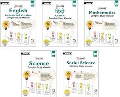 Full Marks Class 10 Combo of 5 Books - English Lang & Lit + Hindi A + Mathematics + Science + Social Science | Complete Study Material(Paperback, Full Marks)