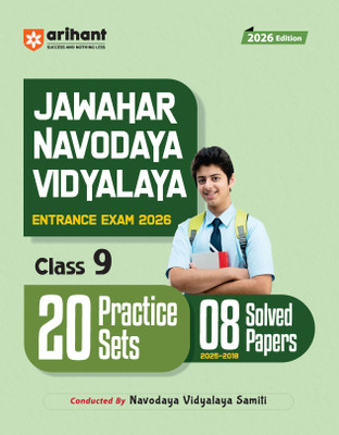 Jnv Class 9th 20 Practice Sets (Editionv)(English, Hardcover, unknown)