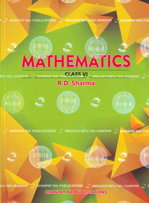 Mathematics for Class 6 - R.D. Sharma - CBSE - Examination 2024-25  - Mathematics R.D Sharma New Edition with 2 Disc(Paperback, R.D. Sharma)