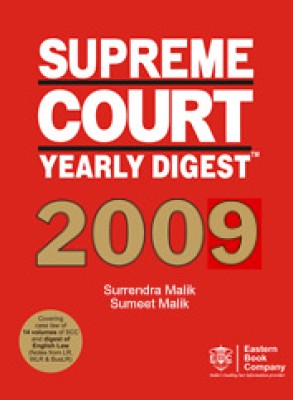 Supreme Court Yearly Digest 2009 (Premium Edition)(Hardcover, Surendra Malik , Sumeet Malik, Sudeep Malik)