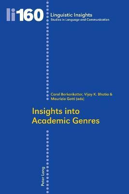 Insights into Academic Genres(English, Paperback, unknown)