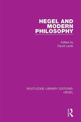 Hegel and Modern Philosophy(English, Hardcover, unknown)