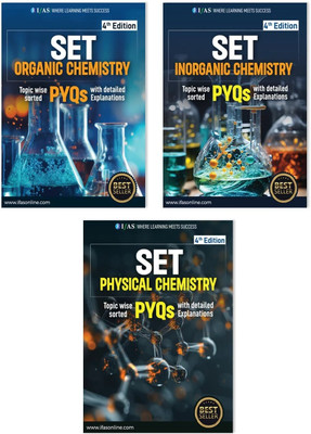 SET Chemistry Organic, Inorganic & Physical Combo Book set - Advanced Chemical Science Previous Year Questions Books  - (Set of 3) | Topicwise sorted Chemical Science Previous Year Questions solved Paper - Two Brothers Publications(Paperback, Two Brothers Publications)